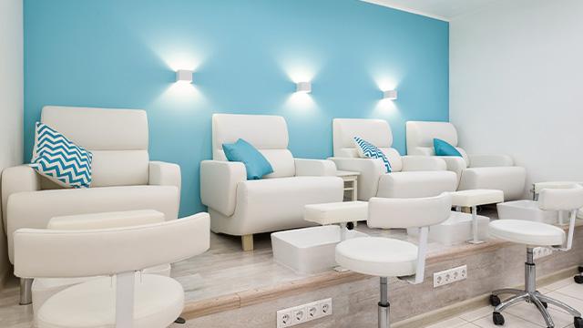 ديكور صالون التجميل 