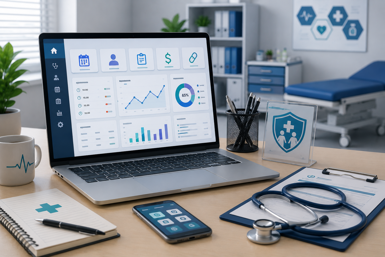 برنامج إدارة المراكز الطبية